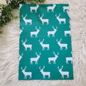 25 10x13 deer designer poly mailer